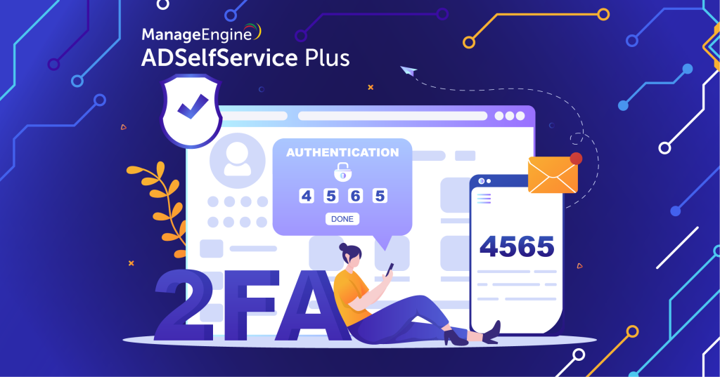 Baner ADSelfService Plus jako 2FA
