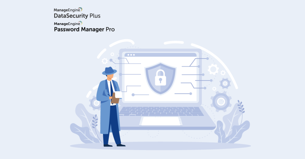 Baner kryptografia w IT DataSecurity Plus Password Manager Pro ManageEngine