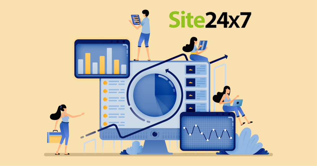 Baner Monitorowanie infrastruktury za pomocą SaaS SIte24x7