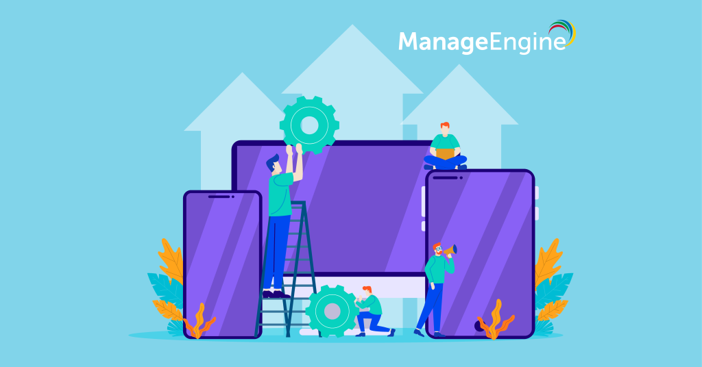 Baner Zarządzanie siecią dzięki ManageEngine ITOM