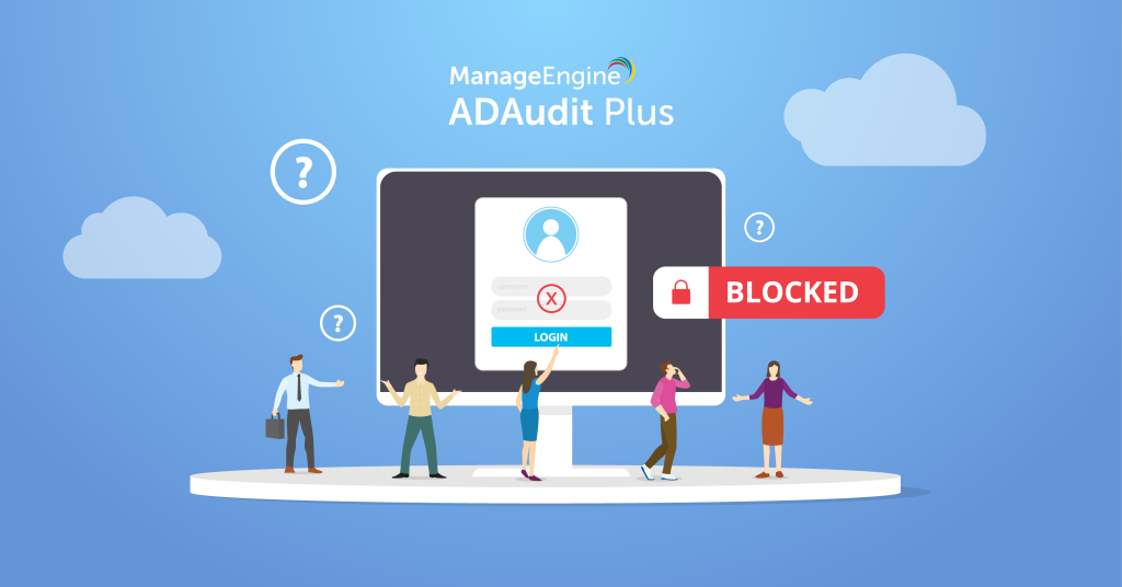 Baner Blokady kont w Active Directory