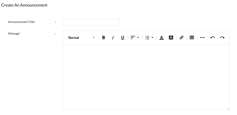 Zarządzanie urządzeniami mobilnymi przez ogłoszenia w Mobile Device Manager Plus