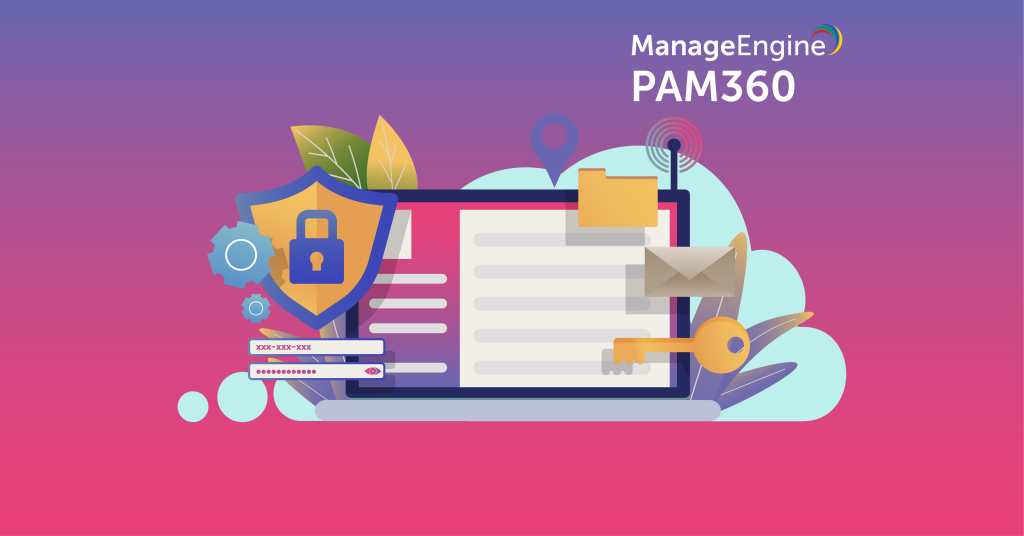 Banner zabezpieczenie laptopa za pomocą produktu PAM360 od ManageEngine