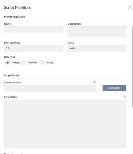 Tworzenie własnego skryptu w OpManager
