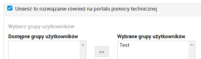 Zgłoszenia widoczne dla serwisantów i osób zgłaszających w ServiceDesk Plus